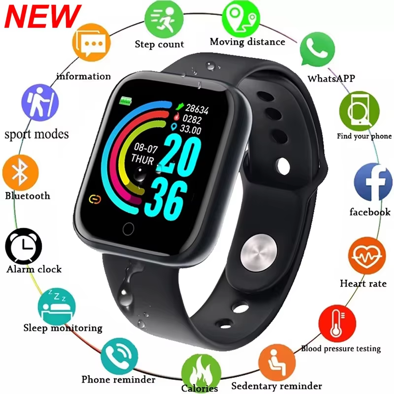 Smartwatch Watches For Men Digital - ساعة ذكية للرجال والنساء، ساعة يد