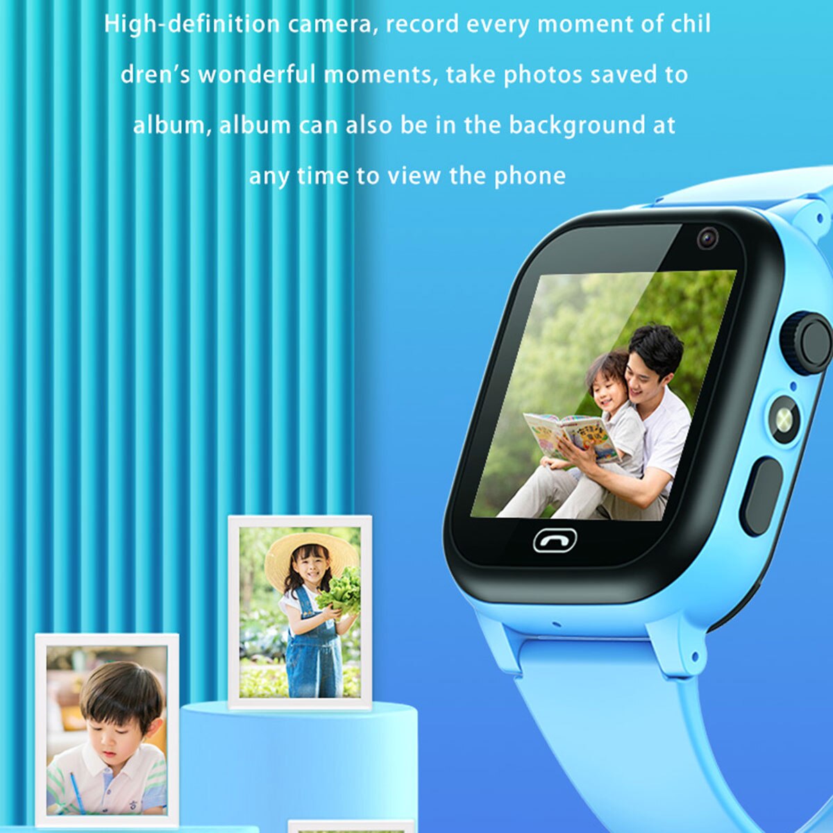 Smartwatch Watches For Girls Kids - ساعة ذكية رياضية خارجية للأطفال ،
