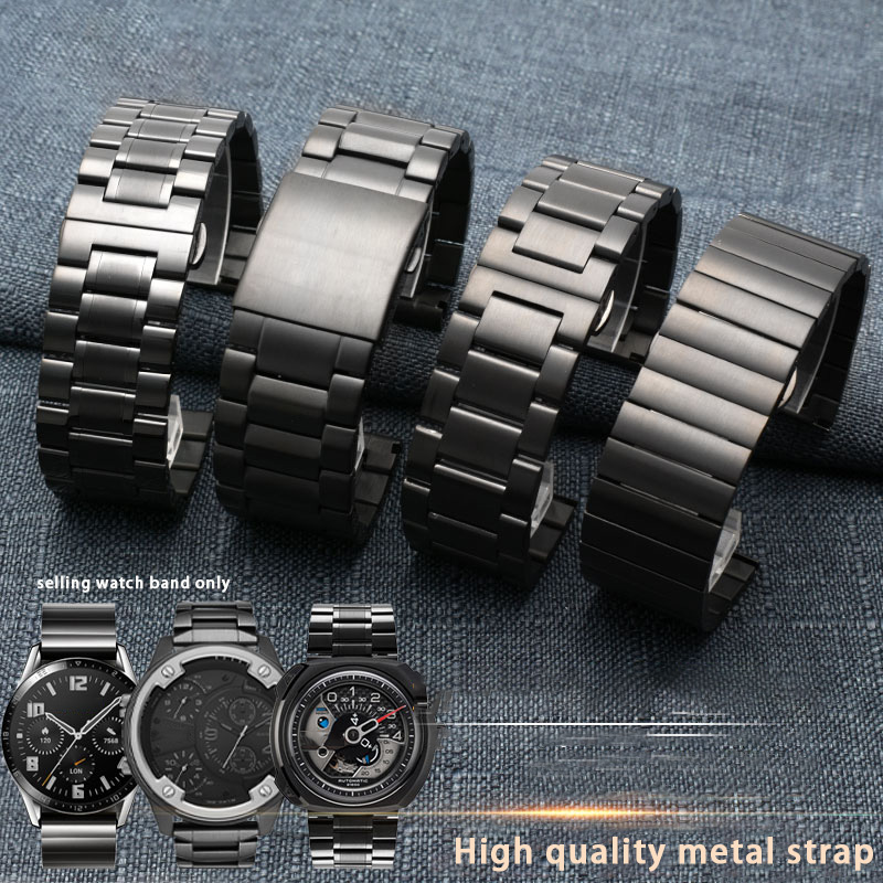 Diesel Watches Smartwatch - حزام ساعة رجالي من الستانلس ستيل