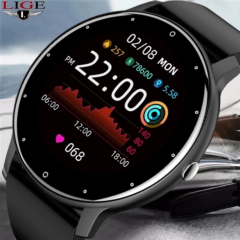 Smartwatch Watches For Men Digital - ساعة ذكية جديدة LIGE 2026 للرجال