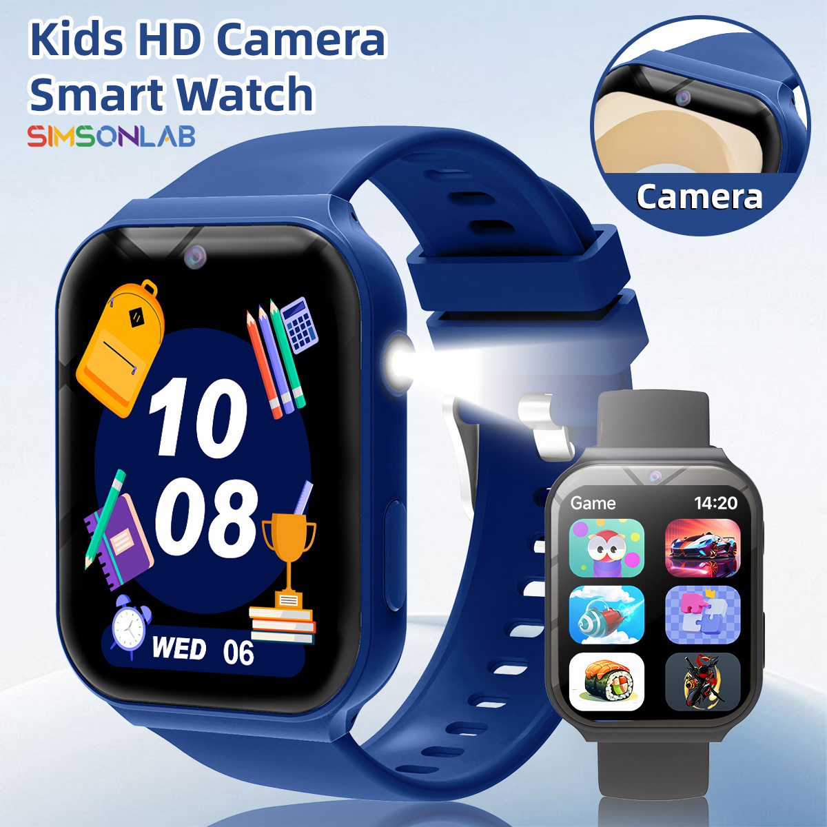 Smartwatch Watches For Girls Kids - ساعة ذكية جديدة 2026 للأولاد والبنات،