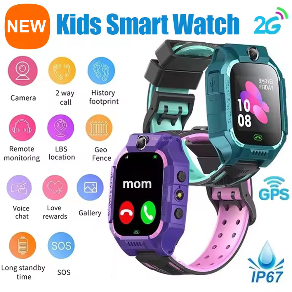 Smartwatch Watches Gift For Boys On Birthday - ساعة ذكية للأطفال بتقنية 2G مع