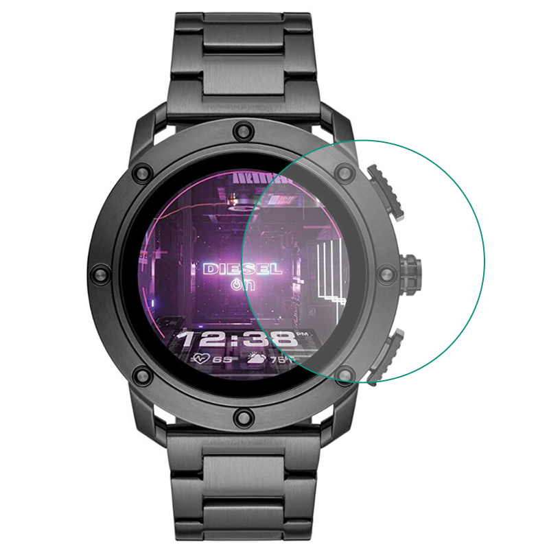 Diesel Watches Smartwatch - Smartwatch الزجاج المقسى واضح واقية فيلم