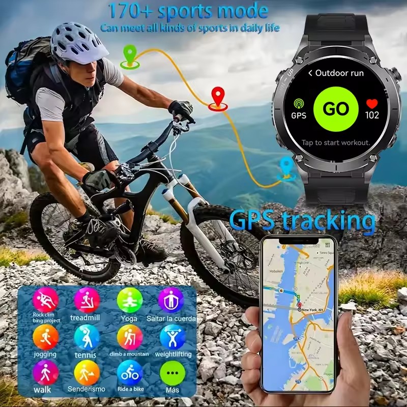 2026 جديد GUHUAVMI GPS ساعة ذك - مراجعة Smartwatch Watches Brands For Men وسعره