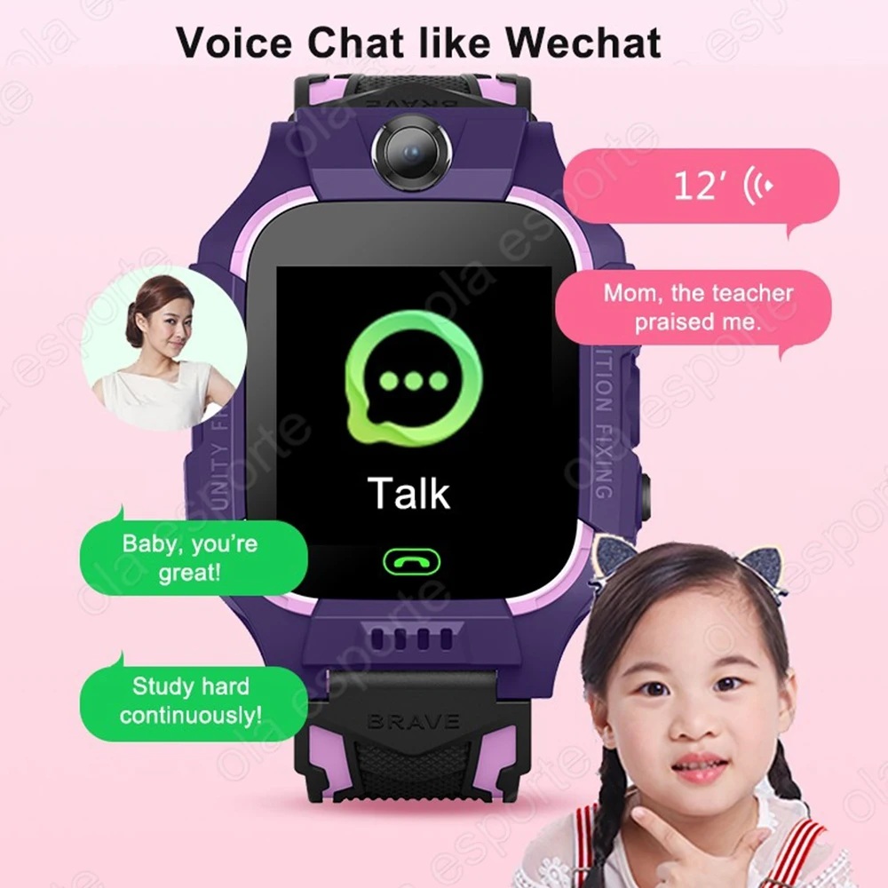 ساعة ذكية للأطفال 2G بطاقة Sim - مراجعة Smartwatch Watches For Girls Kids وسعره