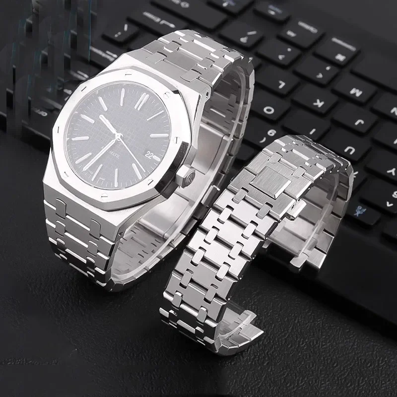 904 الصلبة الفولاذ المقاوم للص - مراجعة Audemars Piguet Watch Royal Oak وسعره