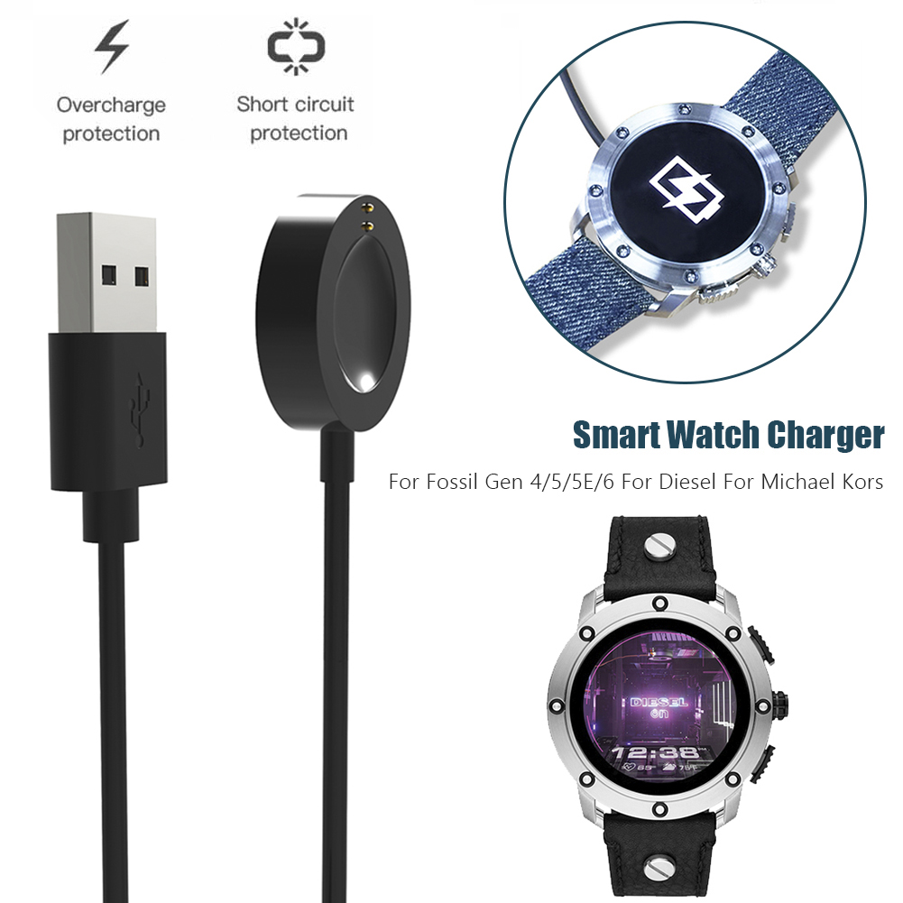 كابل شحن للساعات الذكية متوافق - مراجعة Diesel Watches Smartwatch وسعره