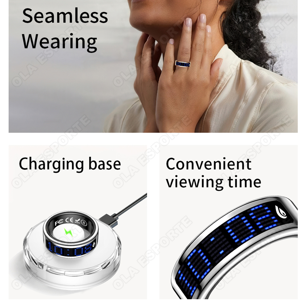 خاتم ذكي بتصميم سايبر ستايل مع - مراجعة Couple Watches Smartwatch وسعره