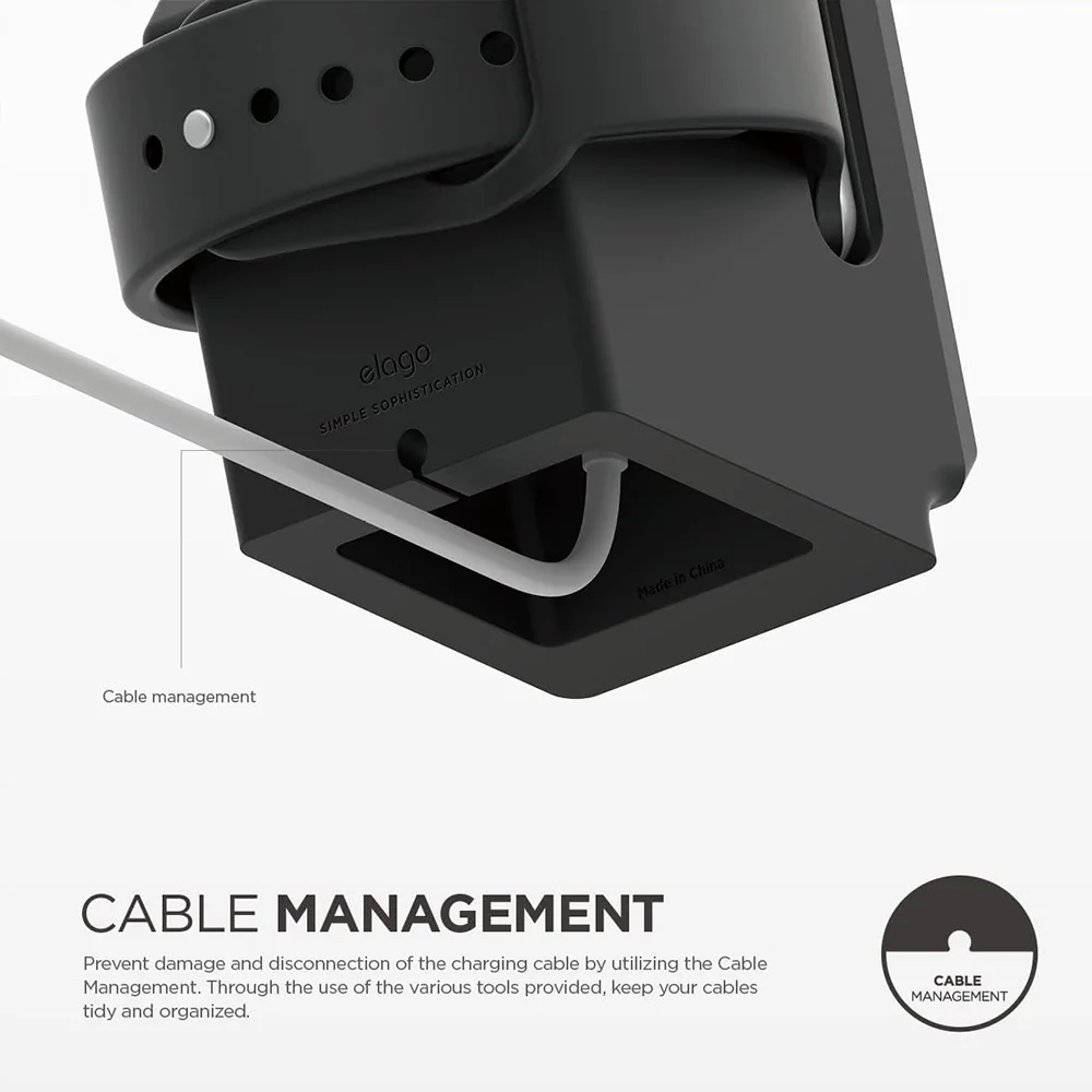 حامل شاحن سيليكون لساعة أبل 7  - مراجعة Watch Charging Dock وسعره