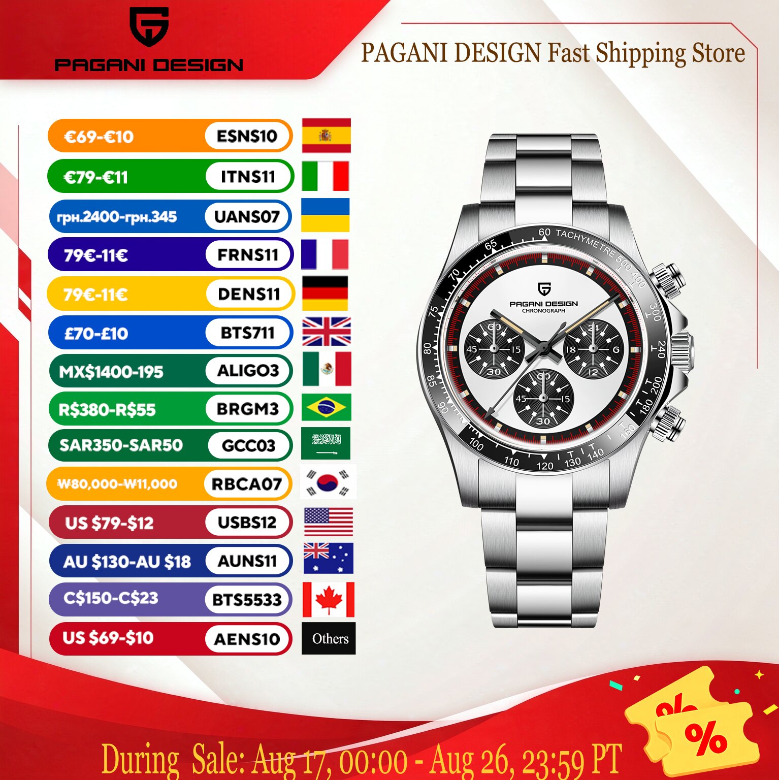 ساعة كوارتز رجالية فاخرة من PA - مراجعة Smartwatch Luxury Watches For Men وسعره