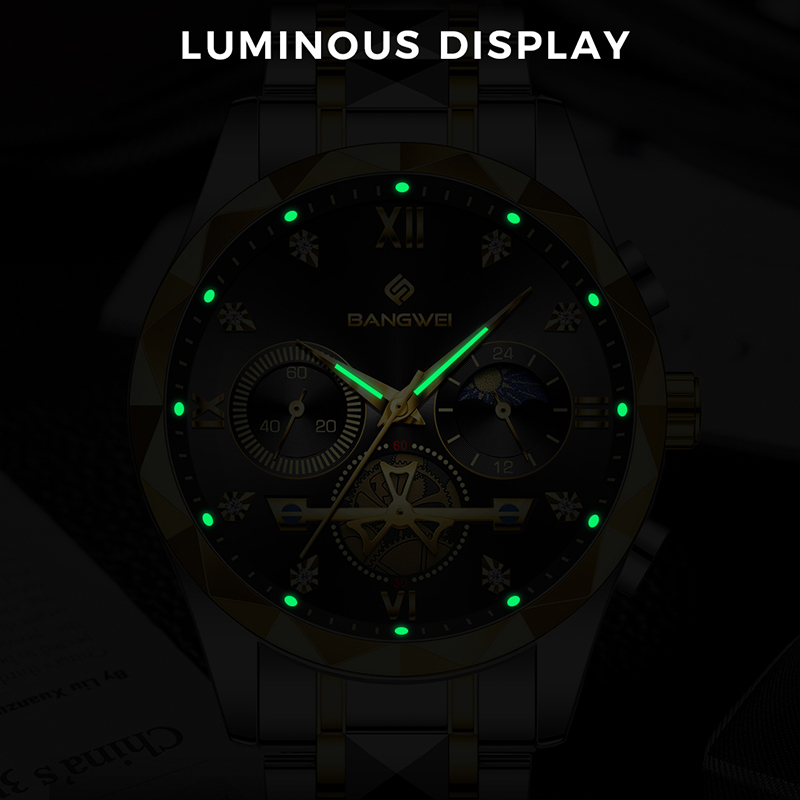 ساعات رجالية من BANGWEI، ماركة - مراجعة Smartwatch Watches Brands For Men وسعره