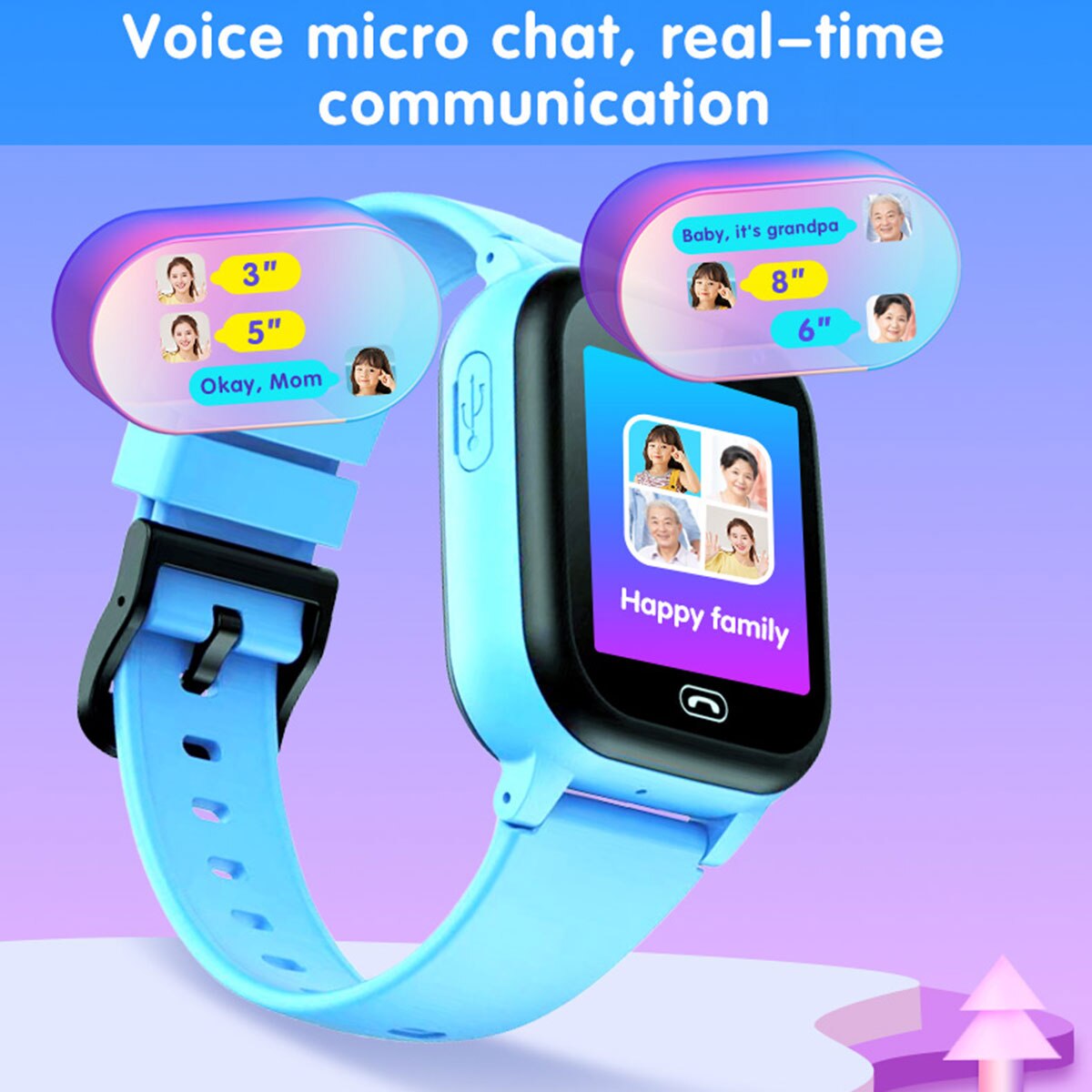 ساعة ذكية رياضية خارجية للأطفا - مراجعة Smartwatch Watches For Girls Kids وسعره