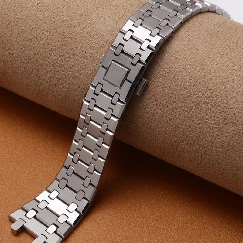 316 حزام ساعة من الفولاذ المقا - مراجعة Audemars Piguet Watch Royal Oak وسعره