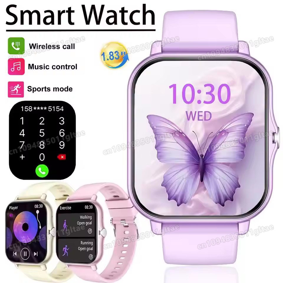 أحدث تصميم عصري مُحسّن لساعة ذ - مراجعة Smartwatch Latest Watches For Men وسعره