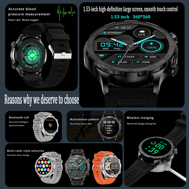 ساعة ذكية جديدة لتتبع نظام تحد - مراجعة Smartwatch New Watches وسعره