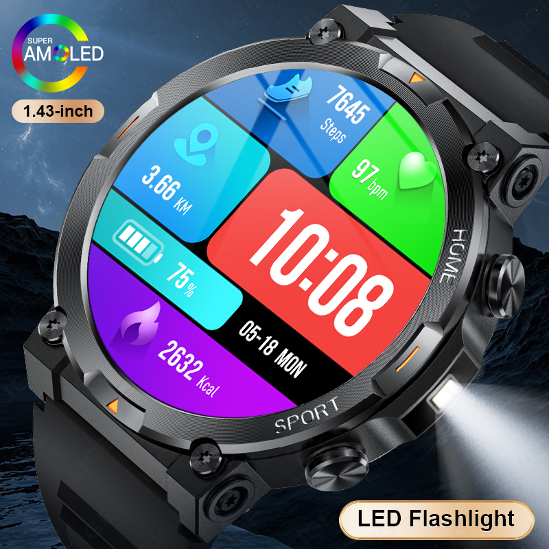 ساعة ذكية للرجال LIGE 2026 بشا - مراجعة Smartwatch Latest Watches For Men وسعره