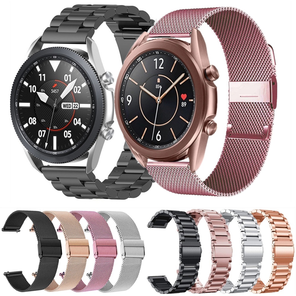حزام معدني لساعة سامسونج جالاك - مراجعة Mesh Stainless Strap وسعره