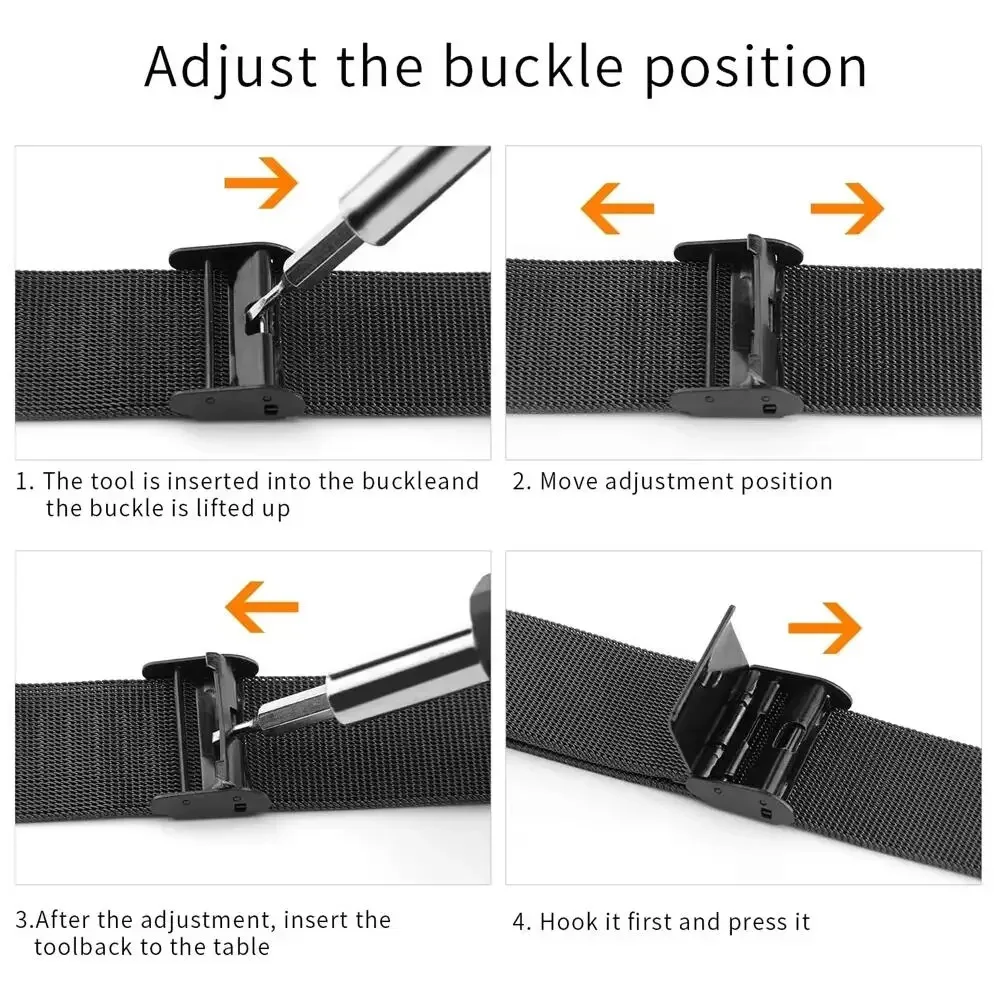 أربطة معدنية لساعة Honor Watch - مراجعة Mesh Stainless Strap وسعره