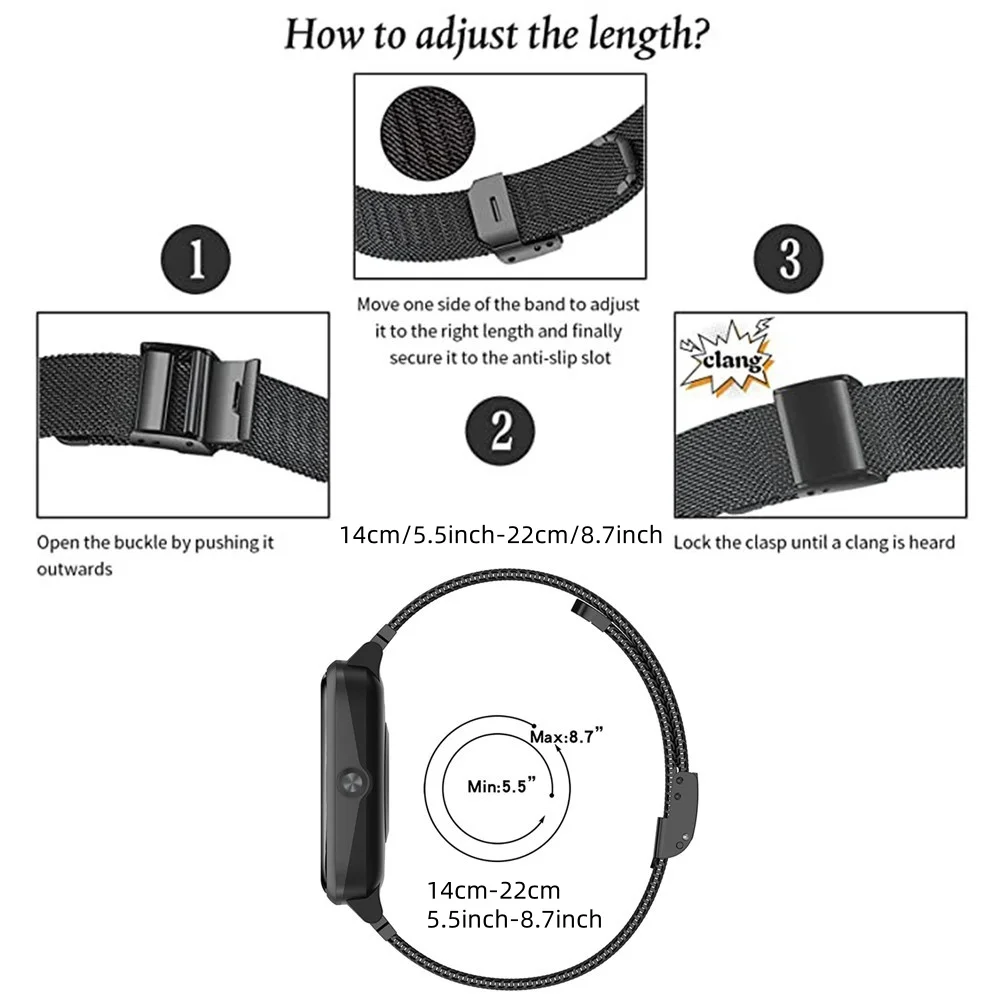 أربطة معدنية لساعة Honor Watch - مراجعة Mesh Stainless Strap وسعره