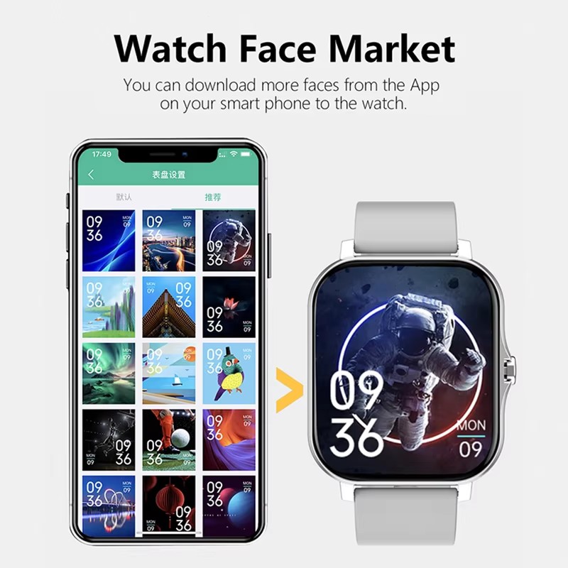 أحدث تصميم عصري مطور لساعة ذكي - مراجعة Smartwatch Latest Watches For Men وسعره