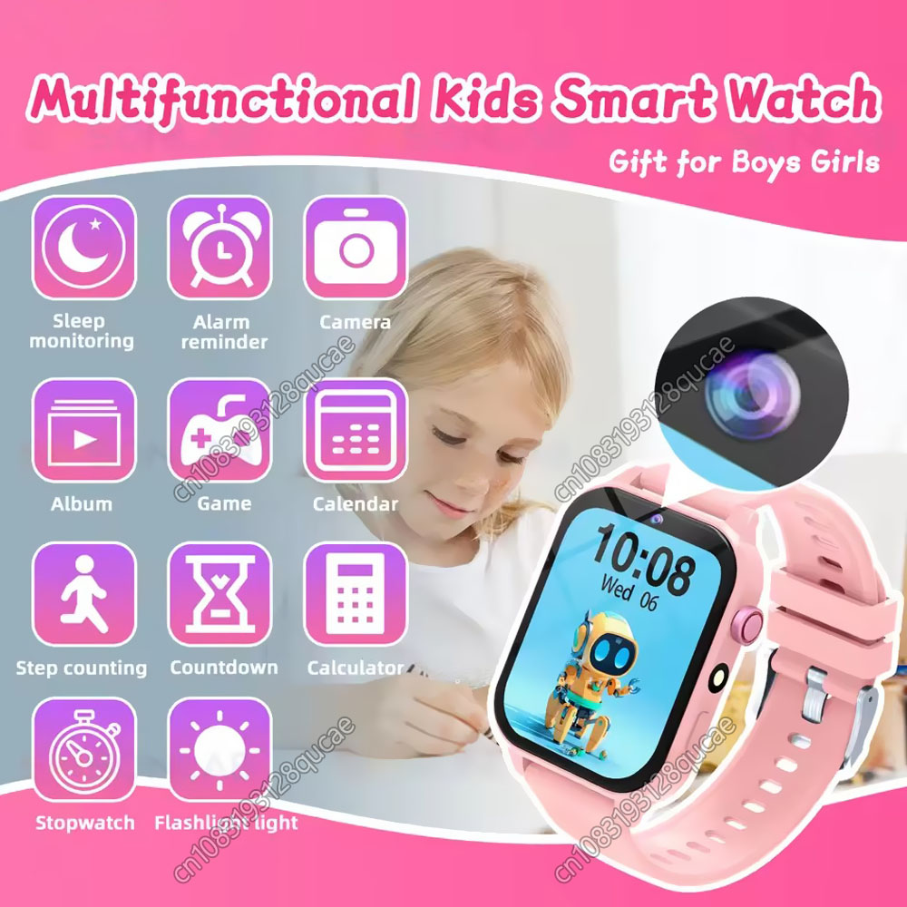2025 ساعة ذكية جديدة للأطفال H - مراجعة Smartwatch Watches Gift For Boys On Birthday وسعره