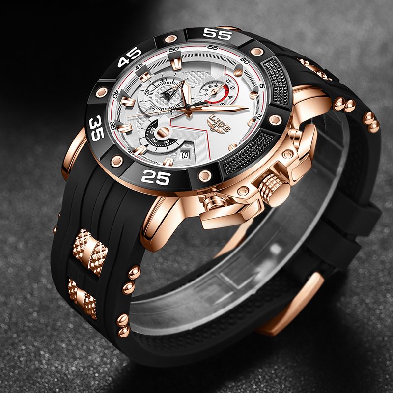 ساعات LIGE كوارتز من أفضل الما - مراجعة Smartwatch Watches Brands For Men وسعره