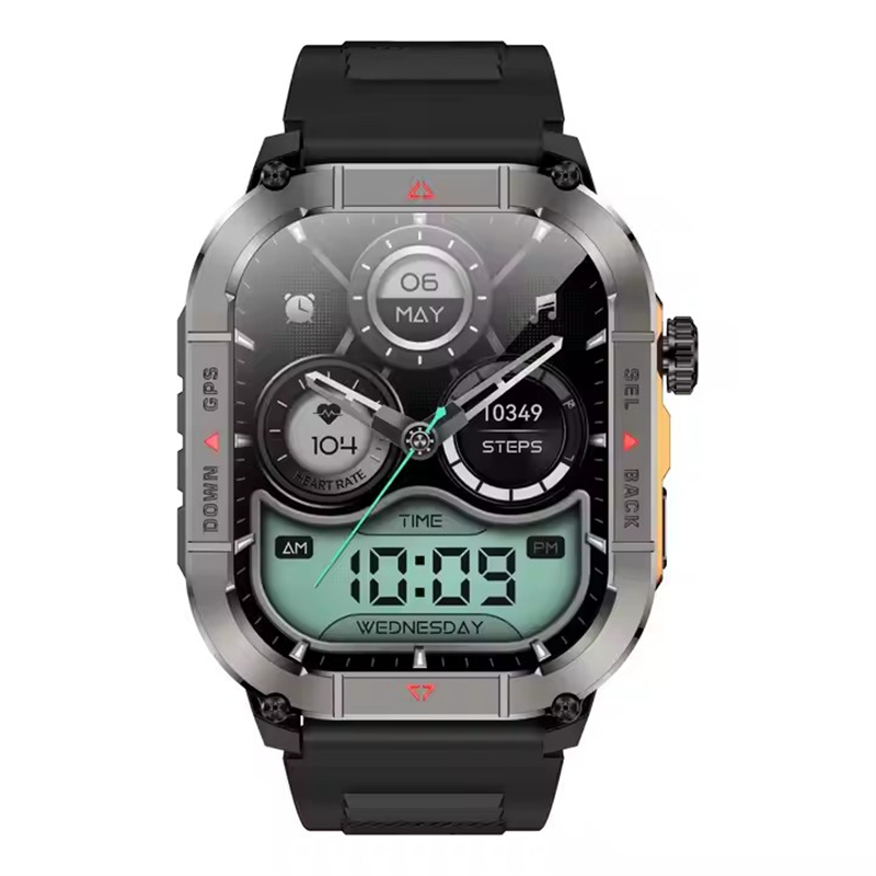 جديد HK84 الرجال ساعة ذكية AMO - مراجعة Smartwatch New Watches وسعره