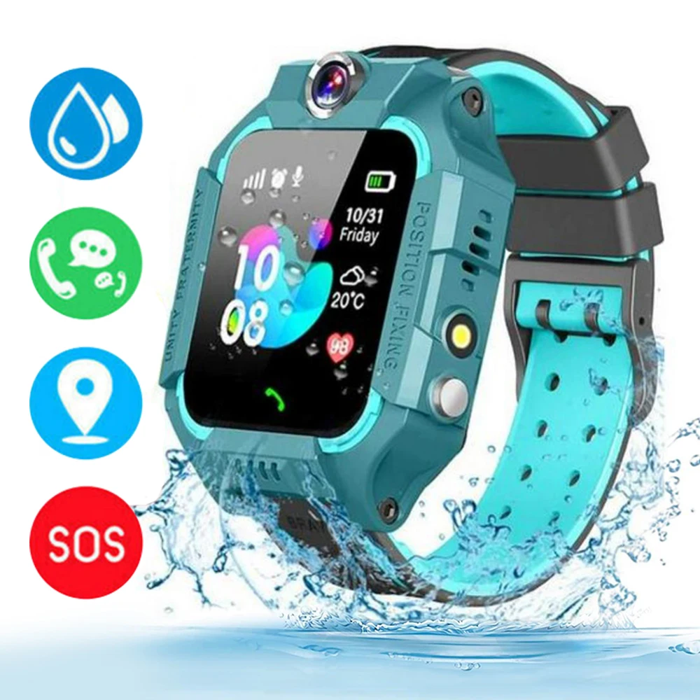 جديد أطفال 2G ساعة ذكية SOS LB - مراجعة Smartwatch New Watches وسعره