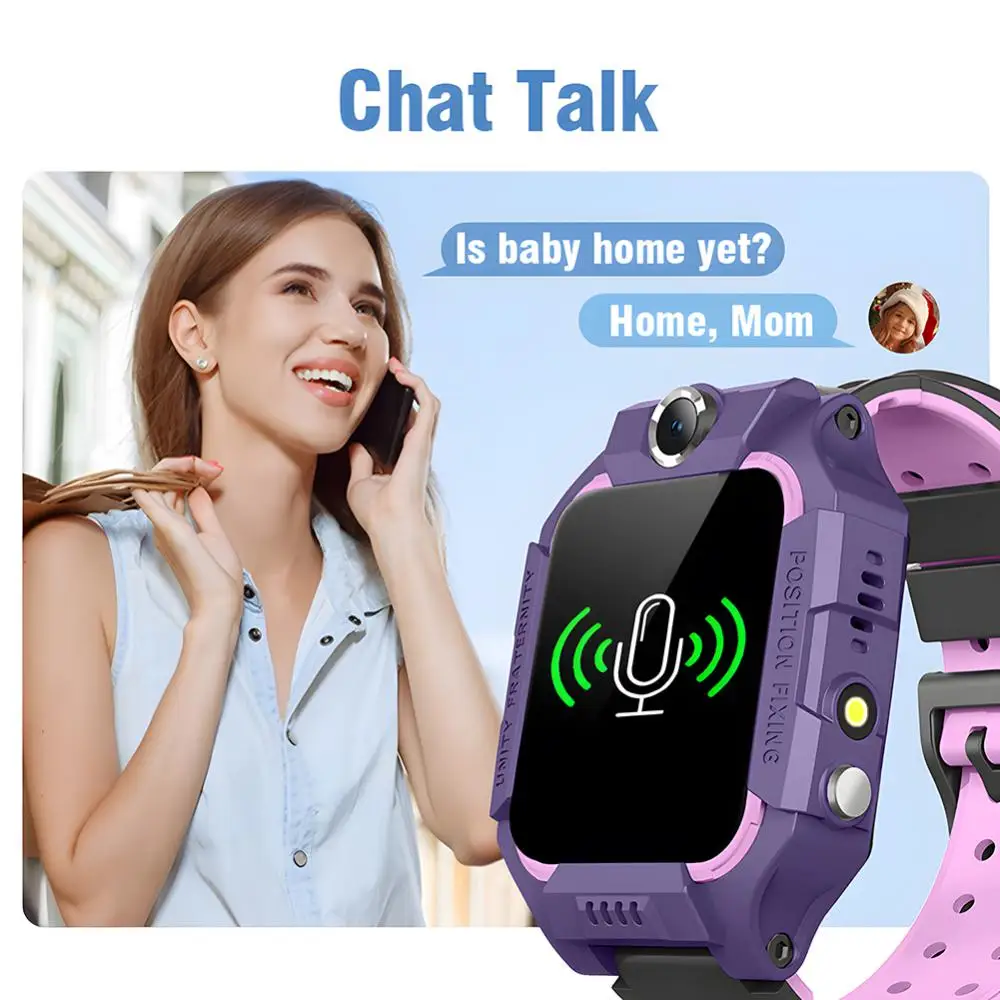 جديد أطفال 2G ساعة ذكية SOS LB - مراجعة Smartwatch New Watches وسعره