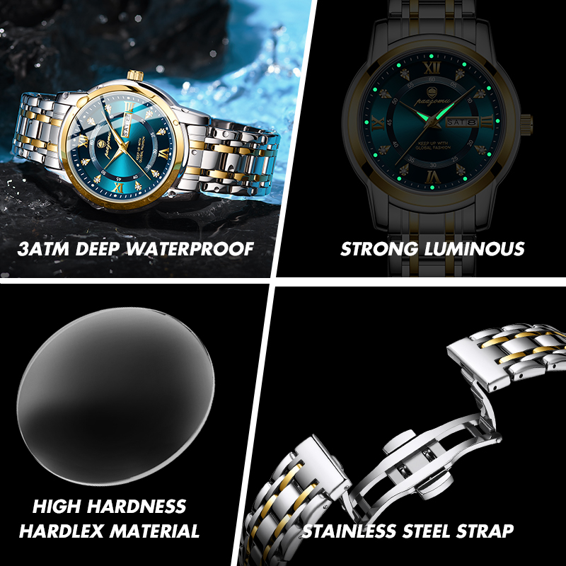 ساعة PAAZOMU للرجال والنساء، س - مراجعة Smartwatch Luxury Watches For Men وسعره