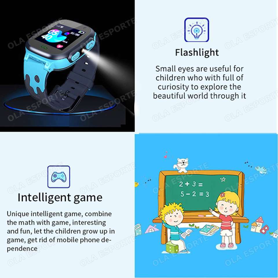 2025 جديد للأطفال ساعة ذكية ال - مراجعة Smartwatch Watches For Girls Kids وسعره