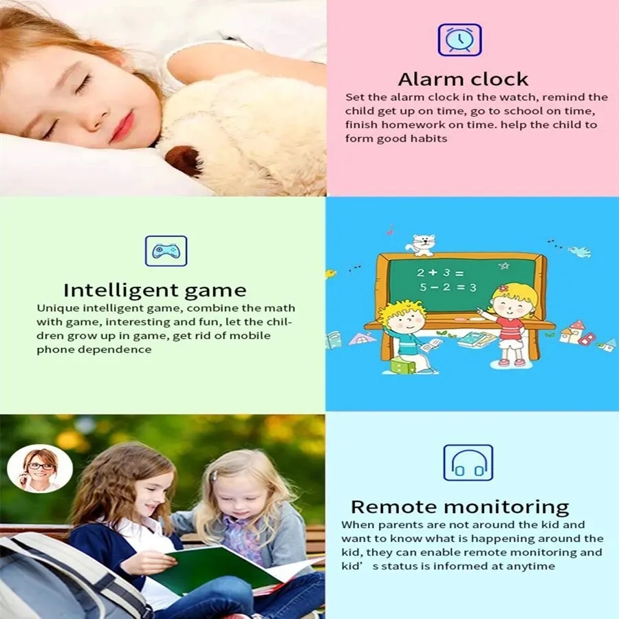 ساعة ذكية جديدة للأطفال لعام 2 - مراجعة Smartwatch Watches Gift For Boys On Birthday وسعره