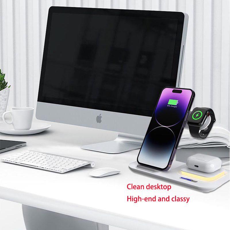 محطة شحن لاسلكية قابلة للطي 3  - مراجعة Smartwatch New Watches وسعره