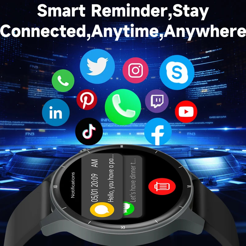 زوجين الساعات الذكية مكالمة صو - مراجعة Couple Watches Smartwatch وسعره