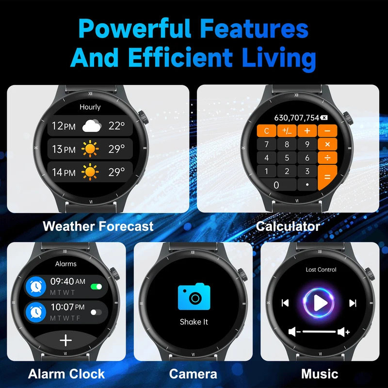 زوجين الساعات الذكية مكالمة صو - مراجعة Couple Watches Smartwatch وسعره