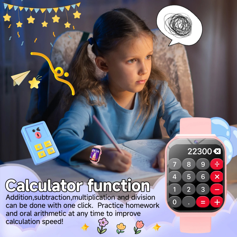 ساعات ذكية جديدة للأطفال لمراق - مراجعة Smartwatch Watches Gift For Boys On Birthday وسعره