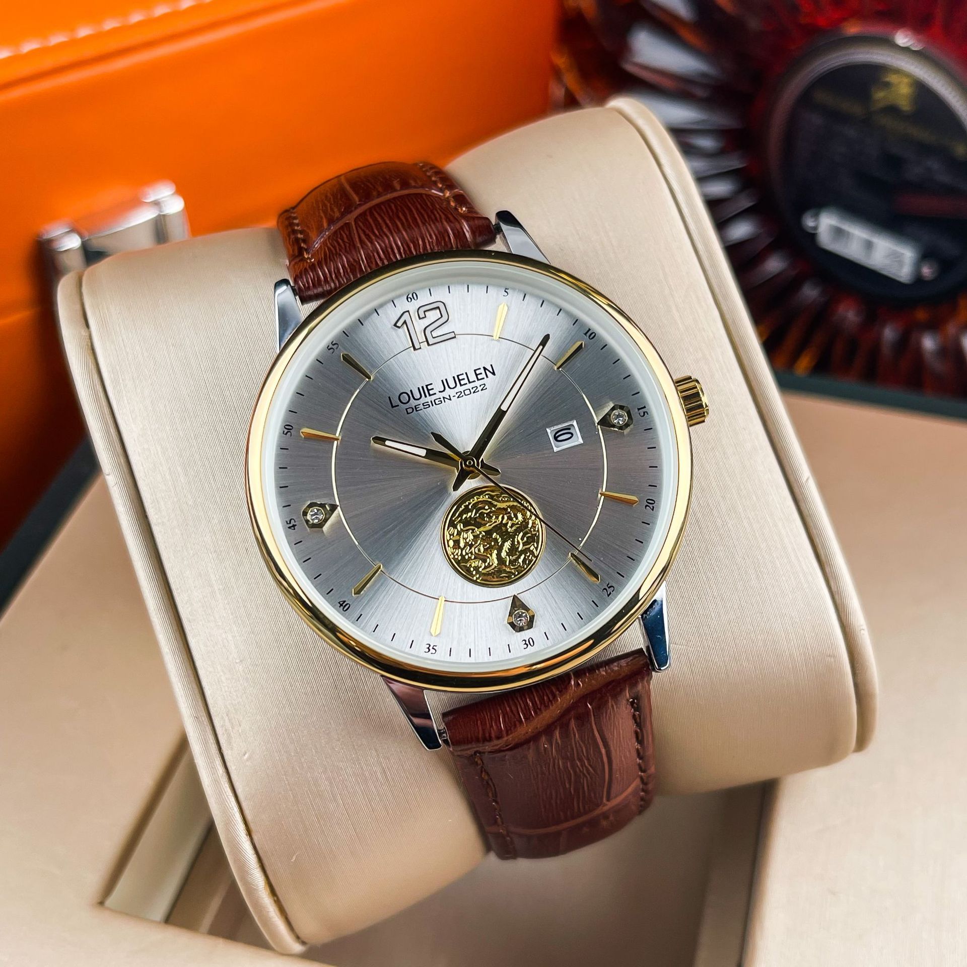 ساعة يد رجالية أنيقة بحركة كوا - مراجعة Smartwatch Watches For Men Digital وسعره