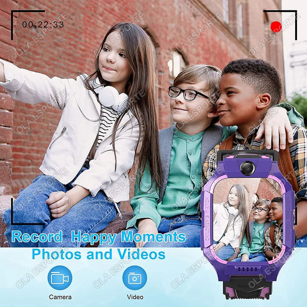 ساعة ذكية للأطفال بتقنية 2G مع - مراجعة Smartwatch Watches Gift For Boys On Birthday وسعره