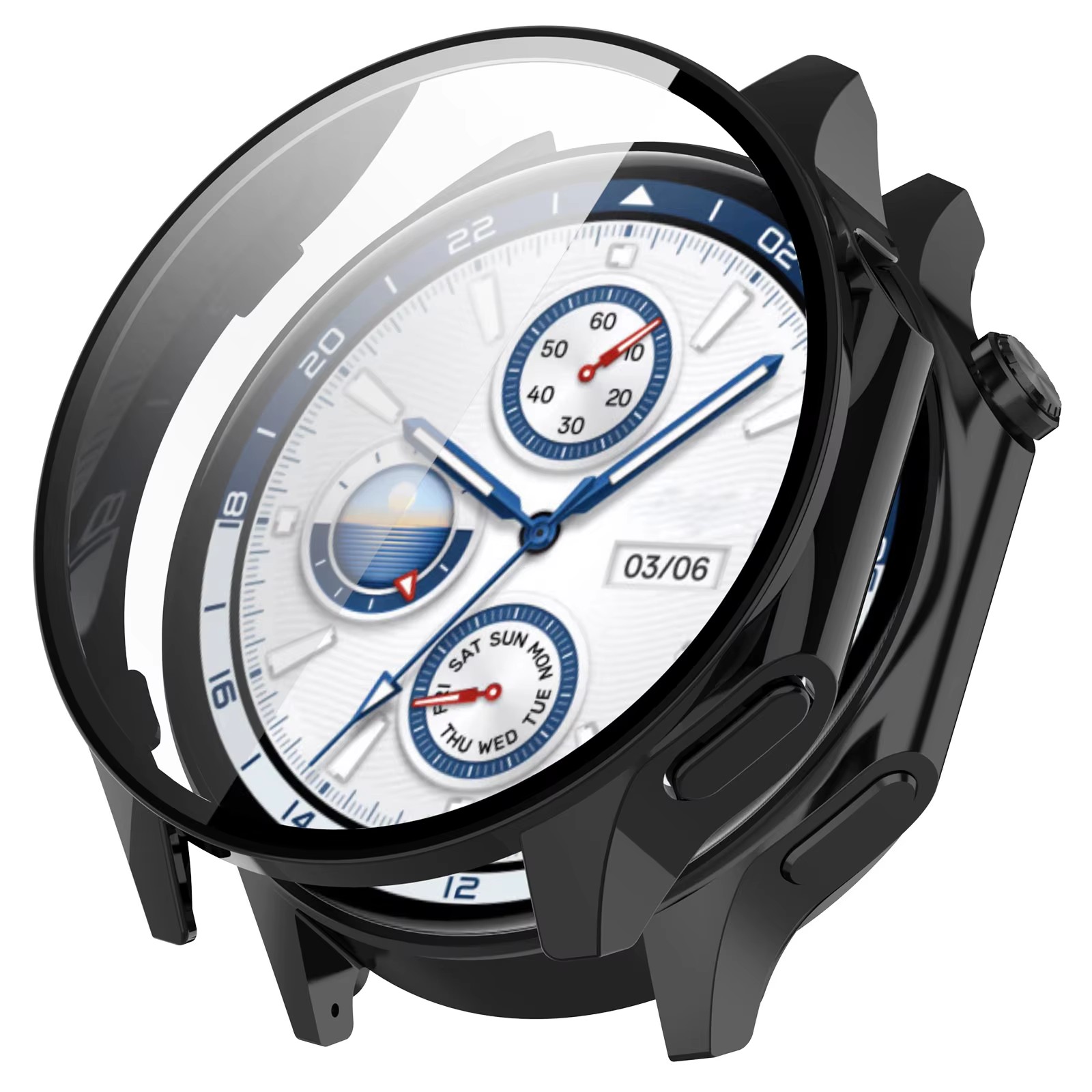 لساعة اوبو X ملحقات زجاج + حاف - مراجعة Smartwatch New Watches وسعره