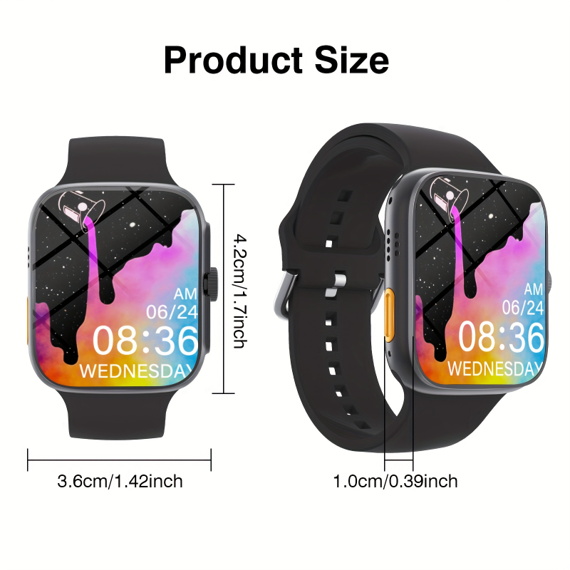 ساعة ذكية، شاشة عالية الدقة، م - مراجعة Smartwatch Watches For Men Digital وسعره