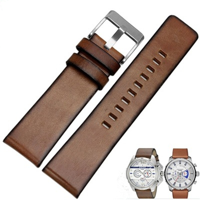 عالية الجودة خمر ريترو جلد طبي - مراجعة Diesel Watches Smartwatch وسعره