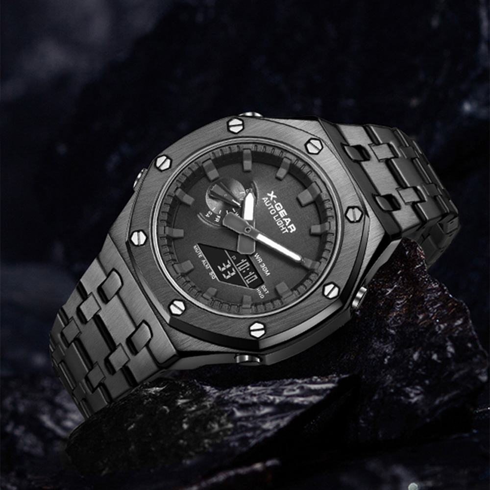 ساعة كوارتز عصرية للرجال مقاوم - مراجعة Smartwatch Watches For Men Digital وسعره