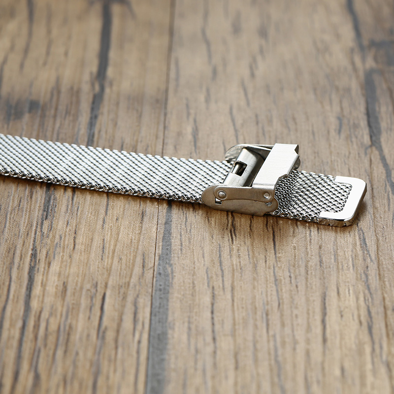 سوار رجالي من الفولاذ المقاوم  - مراجعة Mesh Stainless Strap وسعره