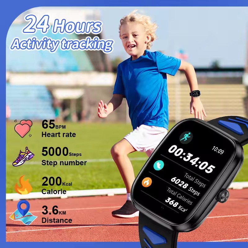 الأطفال بنين بنات الحاضر ساعة  - مراجعة Smartwatch Watches For Girls Kids وسعره