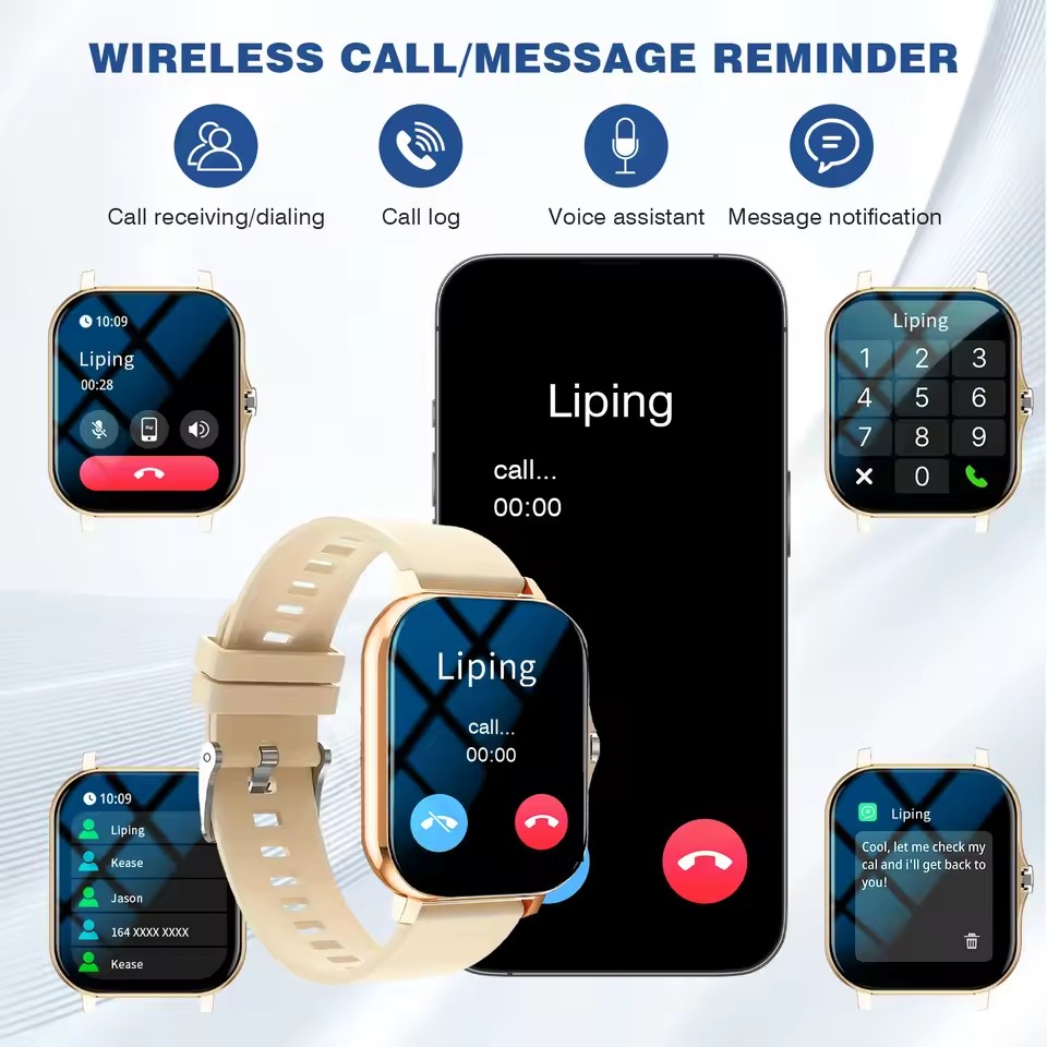 أحدث تصميم متطور للساعة الذكية - مراجعة Smartwatch Latest Watches For Men وسعره