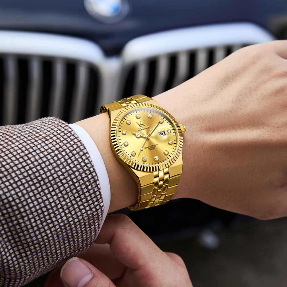 OLEVS موضة جديدة ساعة رجالية ا - مراجعة Smartwatch Watches Brands For Men وسعره