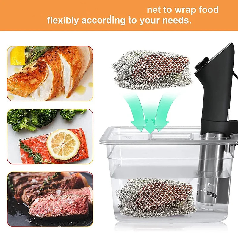 حوض الفولاذ المقاوم للصدأ الوز - مراجعة Mesh Stainless Strap وسعره