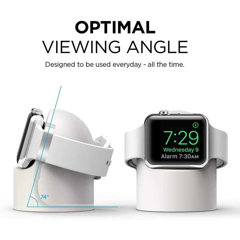 حامل شاحن لسلسلة ساعات Apple 9 - مراجعة Watch Charging Dock وسعره