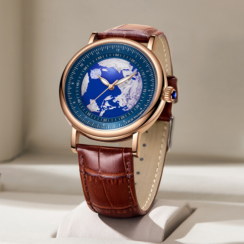 ساعة يد رجالية فاخرة من LIGE 2 - مراجعة Smartwatch Watches Brands For Men وسعره