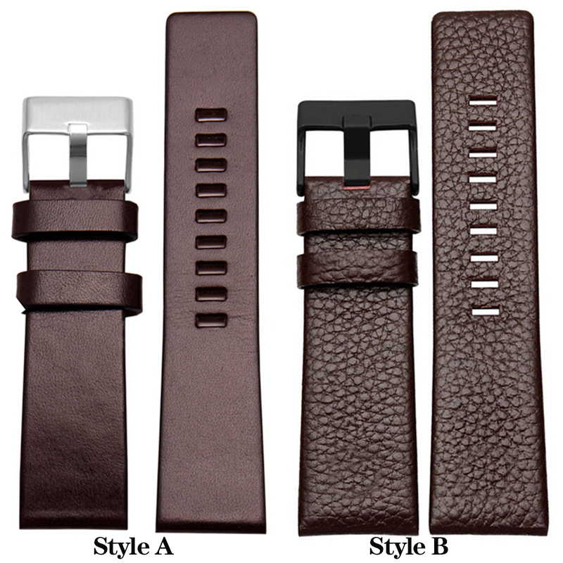 ل الديزل جلد طبيعي حزام سوار D - مراجعة Diesel Watches Smartwatch وسعره